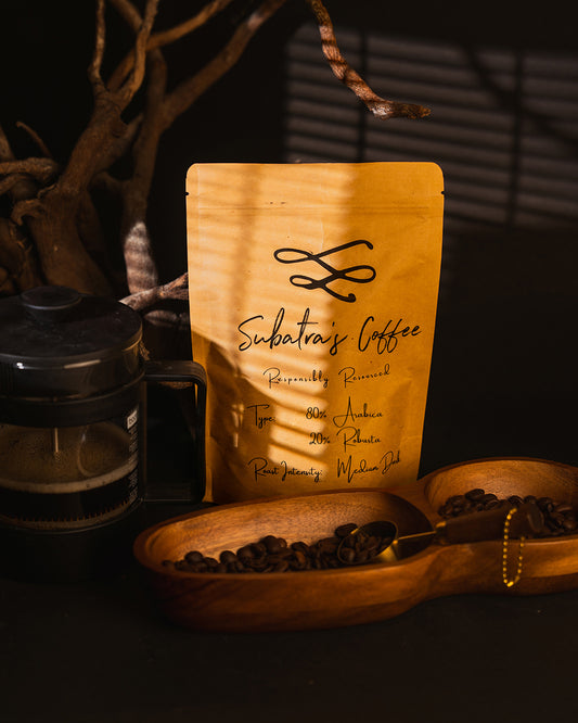 Arabica-Robusta Blend(80%- 20%)