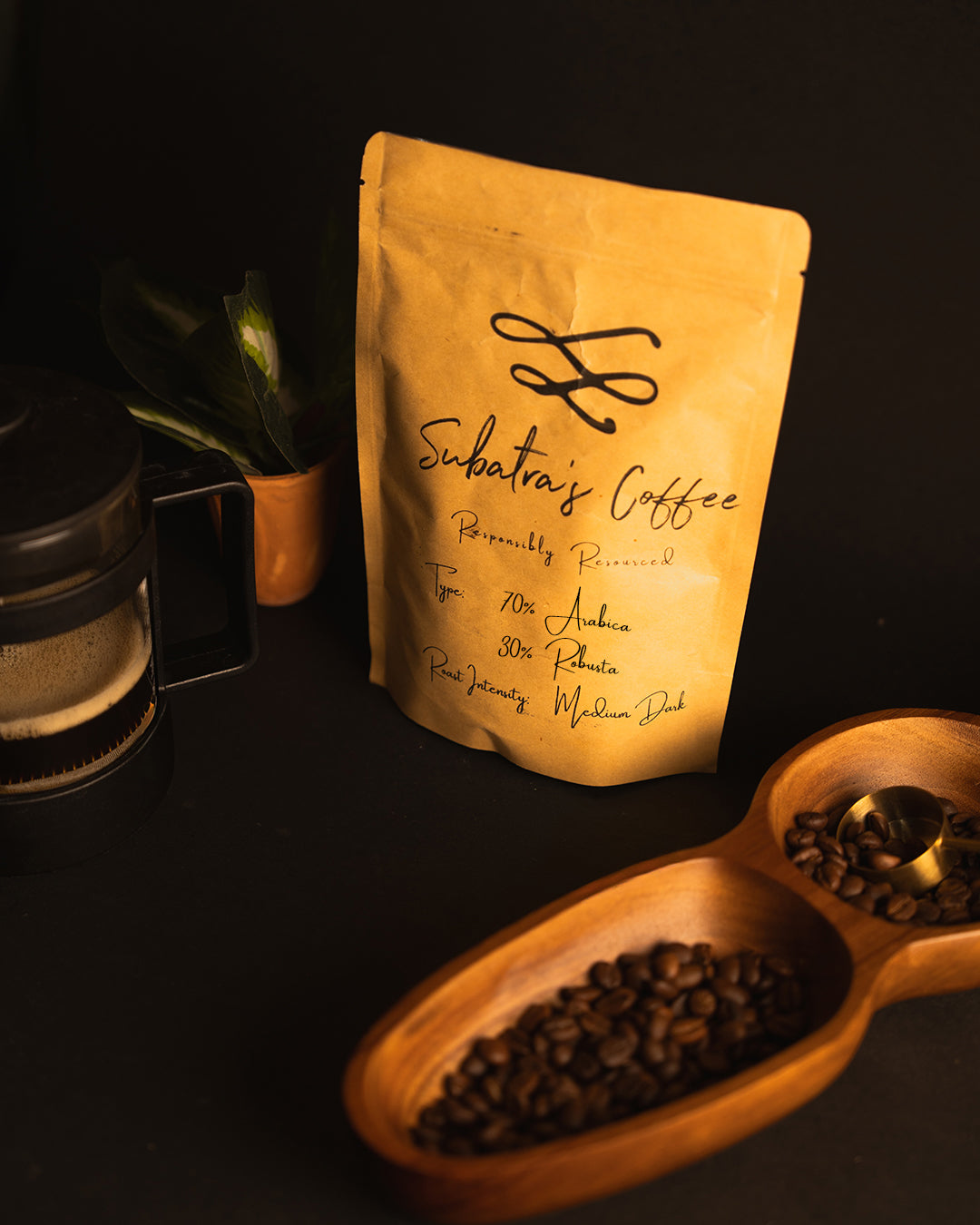 Arabica- Robusta Blend(70%-30%)